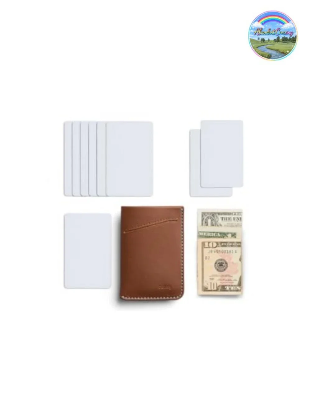 Premium Leather Slim Card Holder Wallet for 2-8 Cards with Quick Access Slot